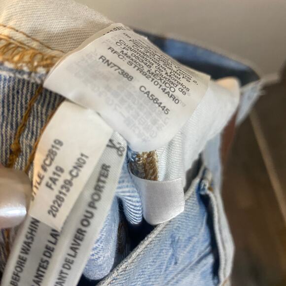 Madewell The Perfect Vintage Jean Light Wash Denim Retro-Inspired Jeans Sz 24 - Picture 12 of 13